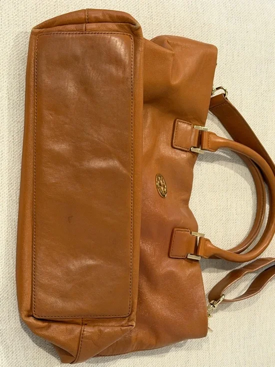 Tory Burch Dena Leather Handbag - Picture 3 of 4